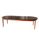 Danish extendable rosewood dinning table by Skovby