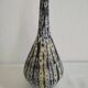 Camos Vallauris glazed ceramic soliflore vase, signed, 25 cm