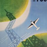 Air france poster - paris-london