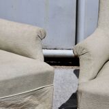 Pair of Napoleon III armchairs