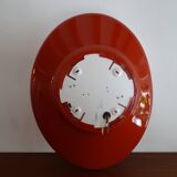 ARTEMIDE 1980 oval design wall light by Patrick Jouin orange/white 1