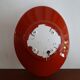 ARTEMIDE 1980 oval design wall light by Patrick Jouin orange/white 1