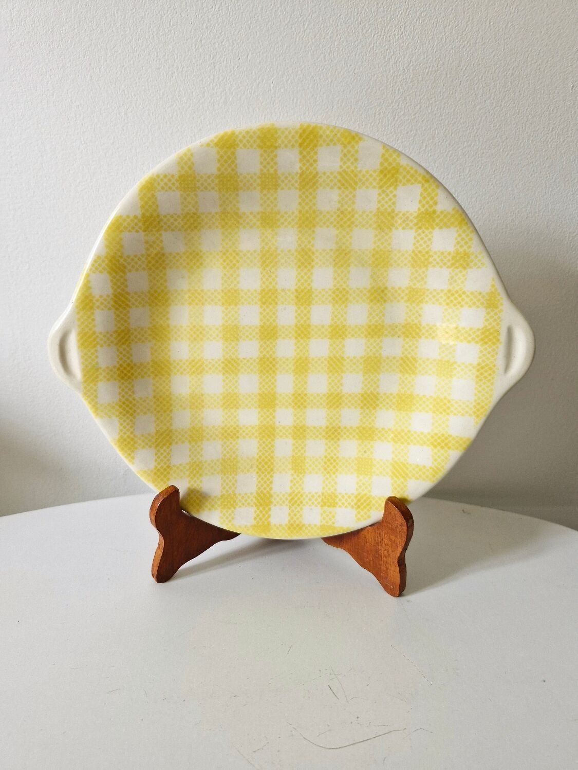 Dessert plate Salins model Raphaël 1950s