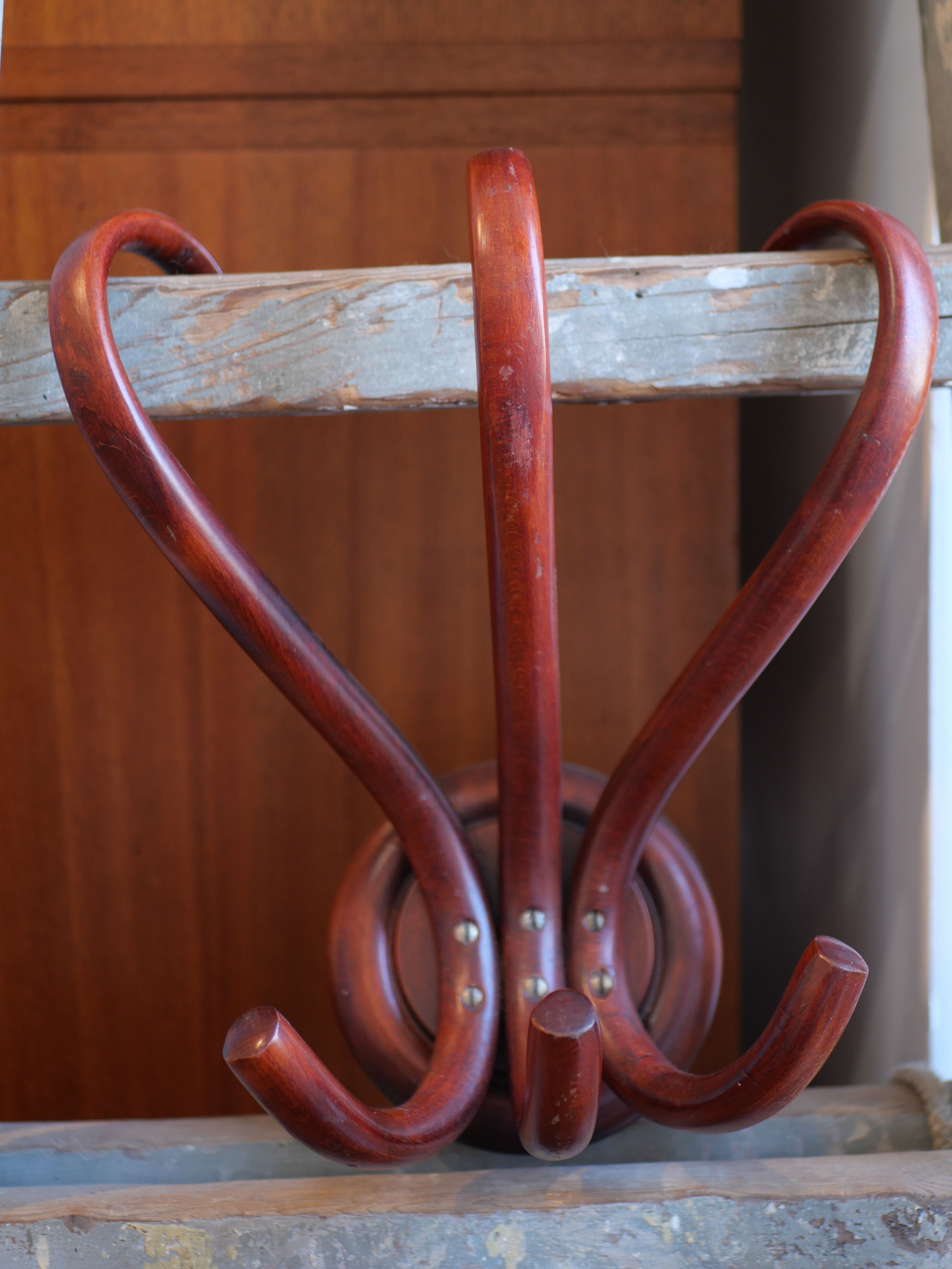 Patère en bois courbé Thonet