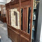 Grand vestiaire d’entrée en chêne Début XXème