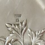 Silver modernist tray Meneses