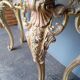 Console Louis XV bois sculpté doré