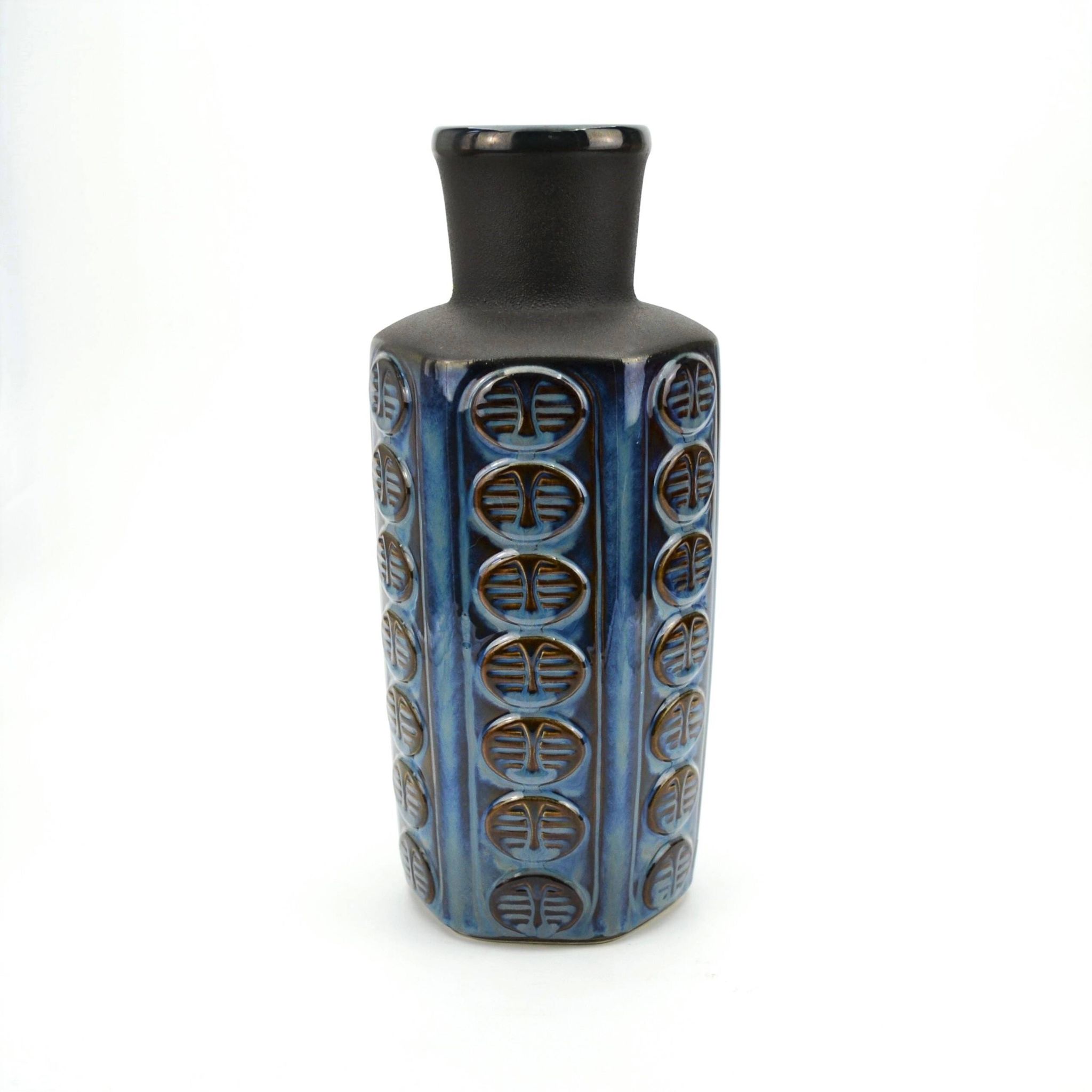Vase en grès série EJ64 de Einar Johansen pour Soholm Stentoj