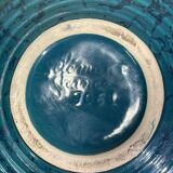 Vase ball earthenware Saint-Clement, France, art deco era