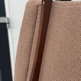 Swedish mid century modern teak high back chair