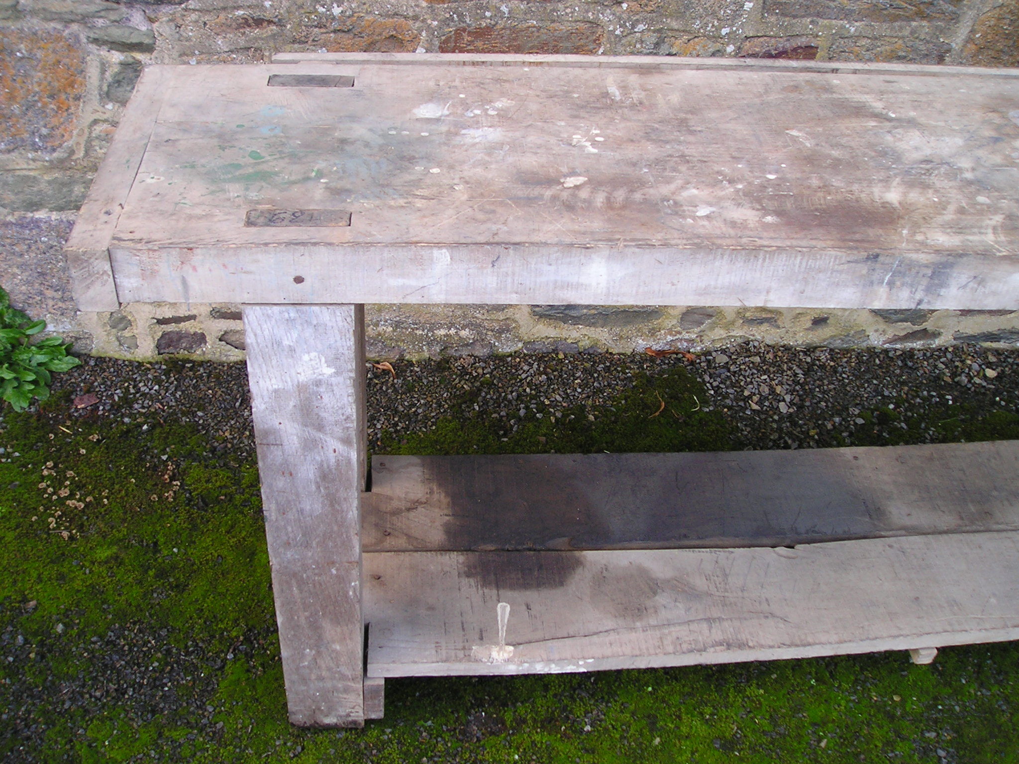 Ancient workbench