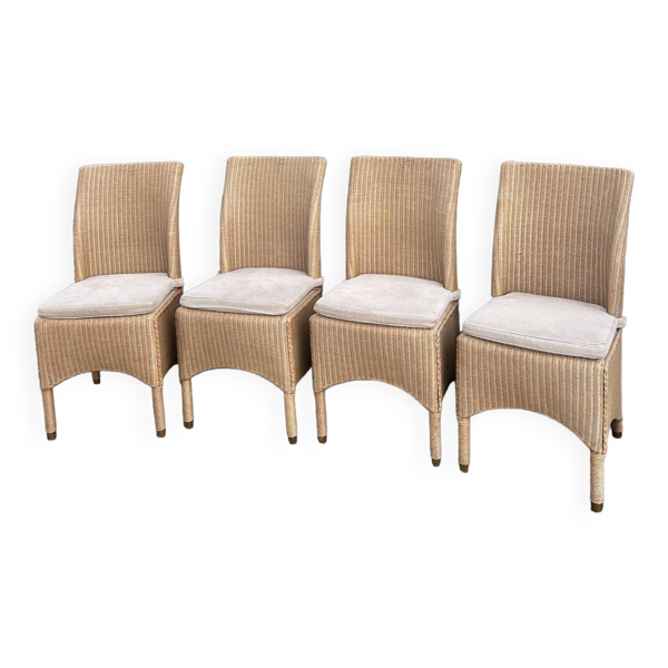 Série de quatre chaises Vintage Castle Loom