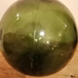 Old glass ball of fishing net