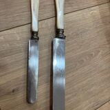 Knife set, mother-of-pearl handles
