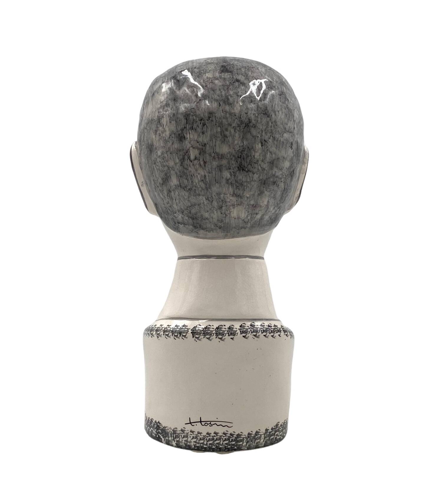 Tarcisio Tosin, Two half-bust sculptures, La Freccia, Vicenza Italy 1960s