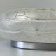 60s 70s ceiling lamp Plafoniere Ice Glass Doria Germany Space Age Design