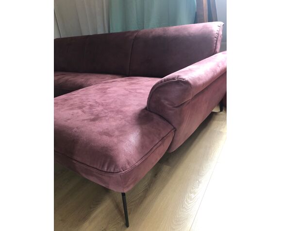 Canapé d'angle prune | Selency