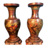 Meiji vases Japan 19th century