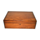 Old walnut box - jewelry or game box 27x19x8