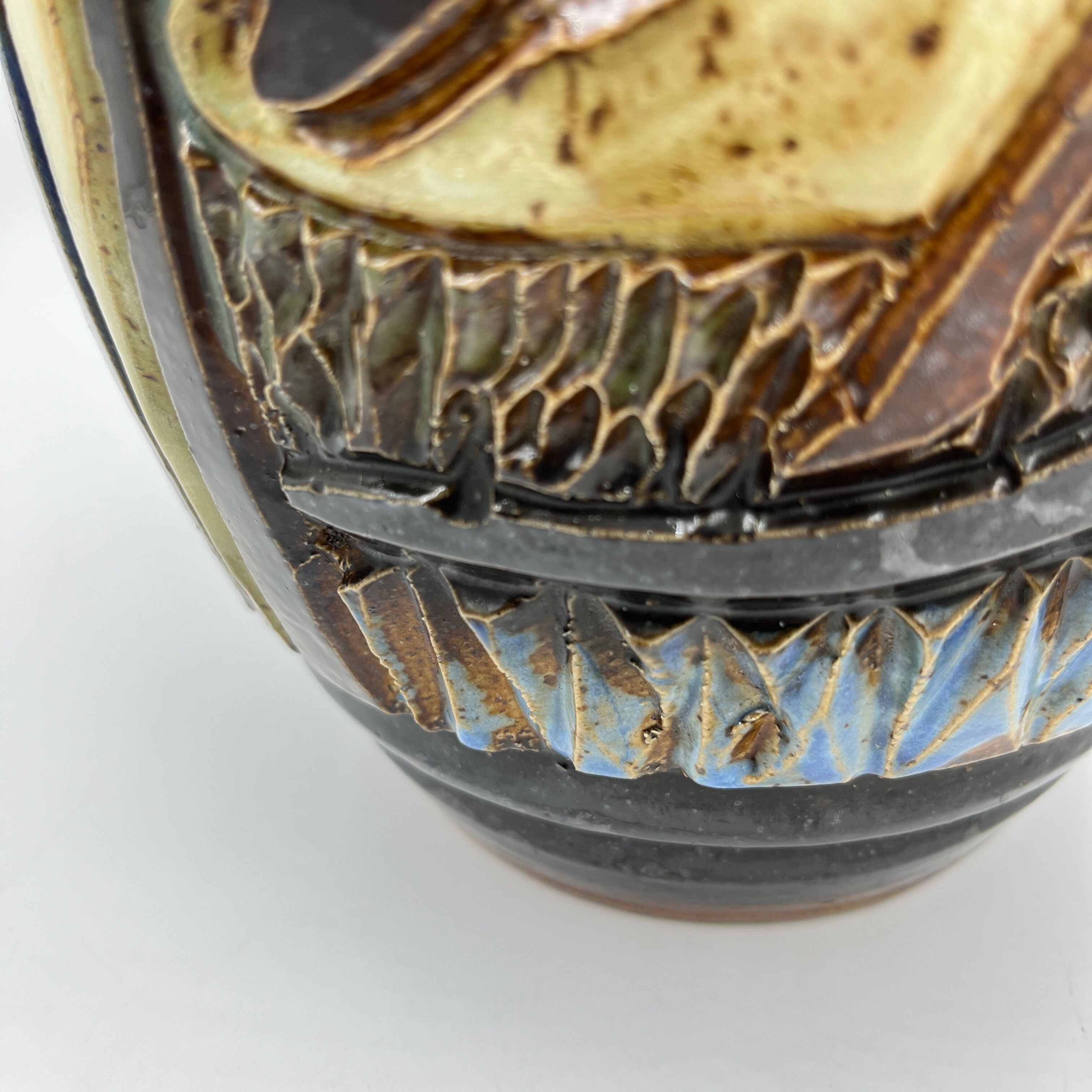 Guerin terracotta vase