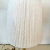 Brass and wool lamp