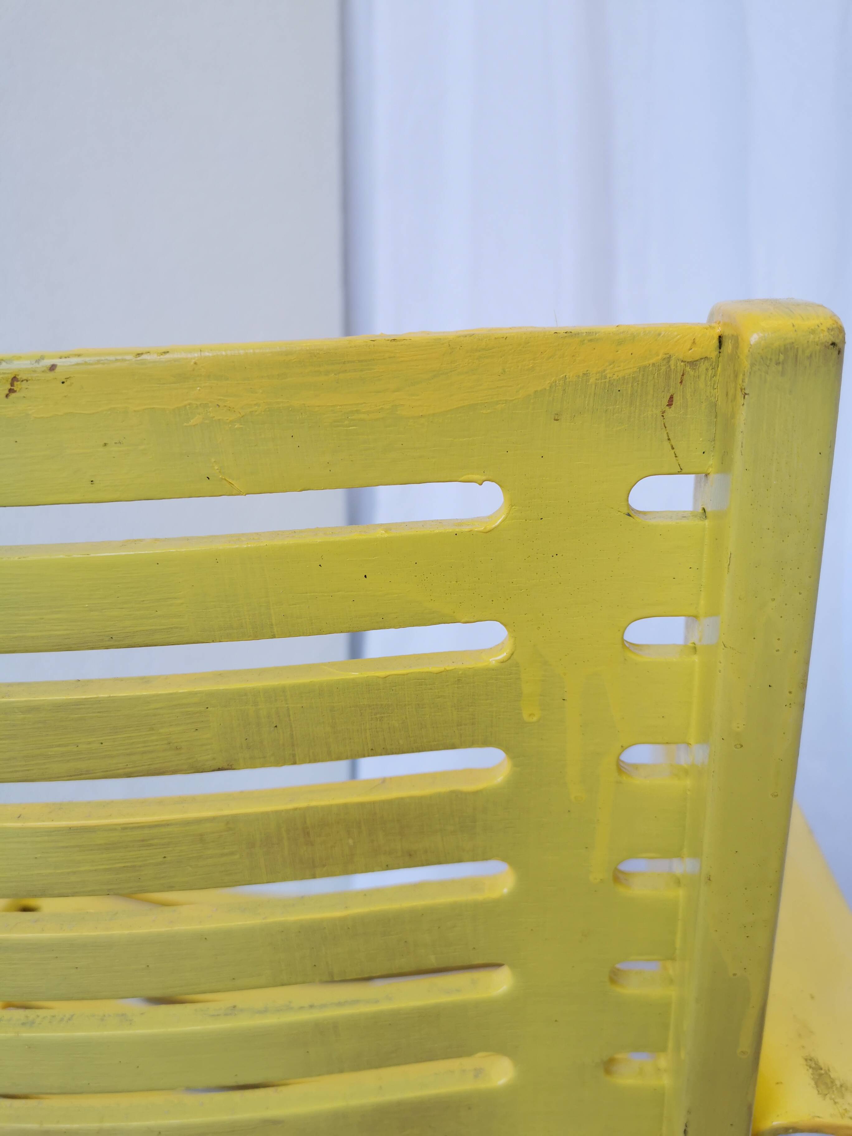Vintage Yellow Rex Folding Armchair: Mid-Century Modern Design by Niko Kral