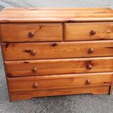 Commode pin massif 1980