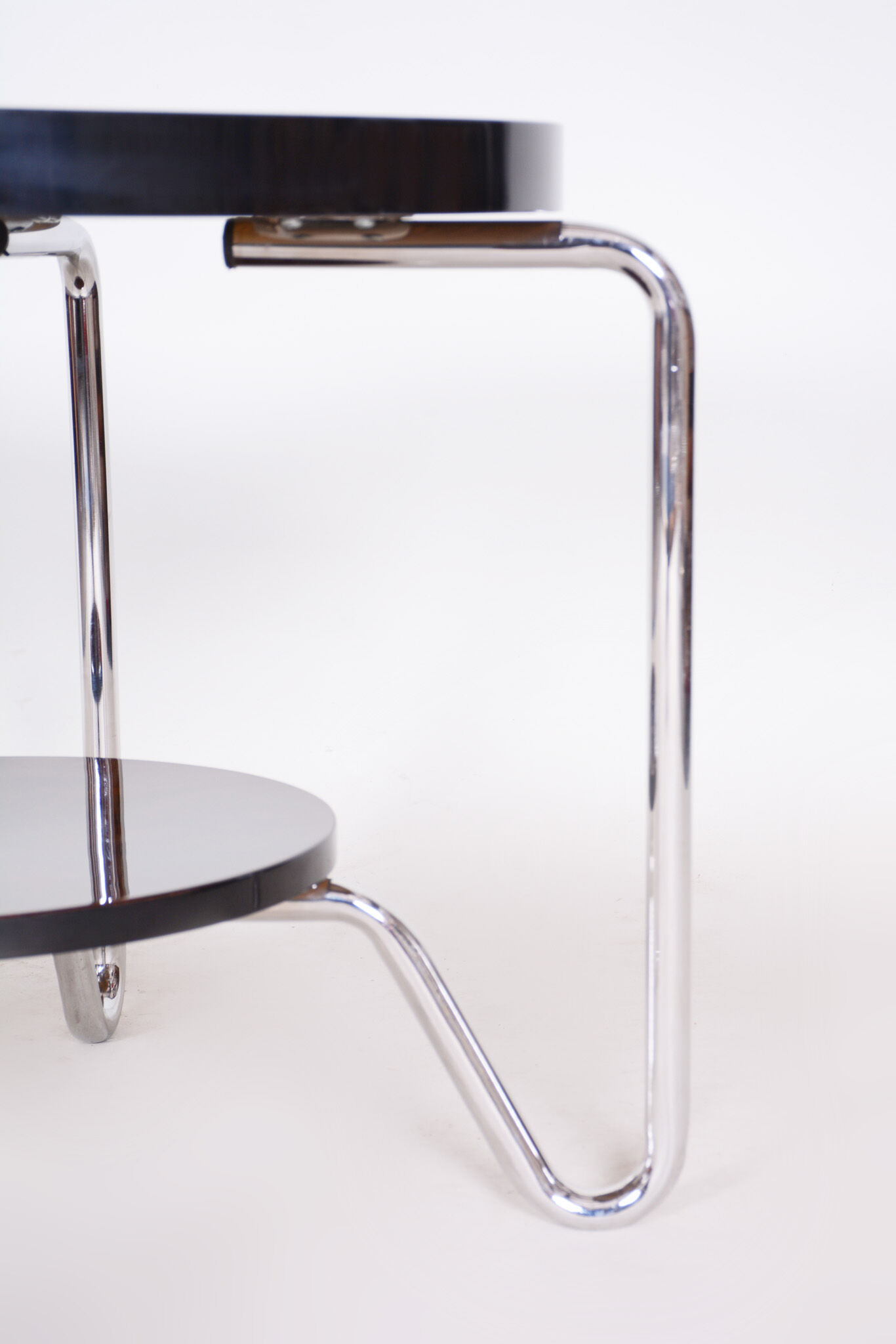 Table basse art déco tchéquie 1950