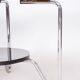 Table basse art déco tchéquie 1950