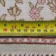 Vintage Turkish Hereke silk rug floral 53x67cm hand knotted gold pink 2538