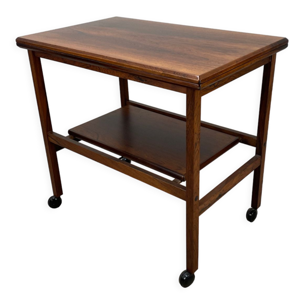 Desserte scandinave arrebo mobler en palissandre plateau portefeuille