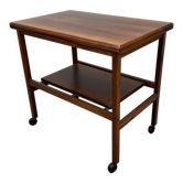 Desserte scandinave arrebo mobler en palissandre plateau portefeuille