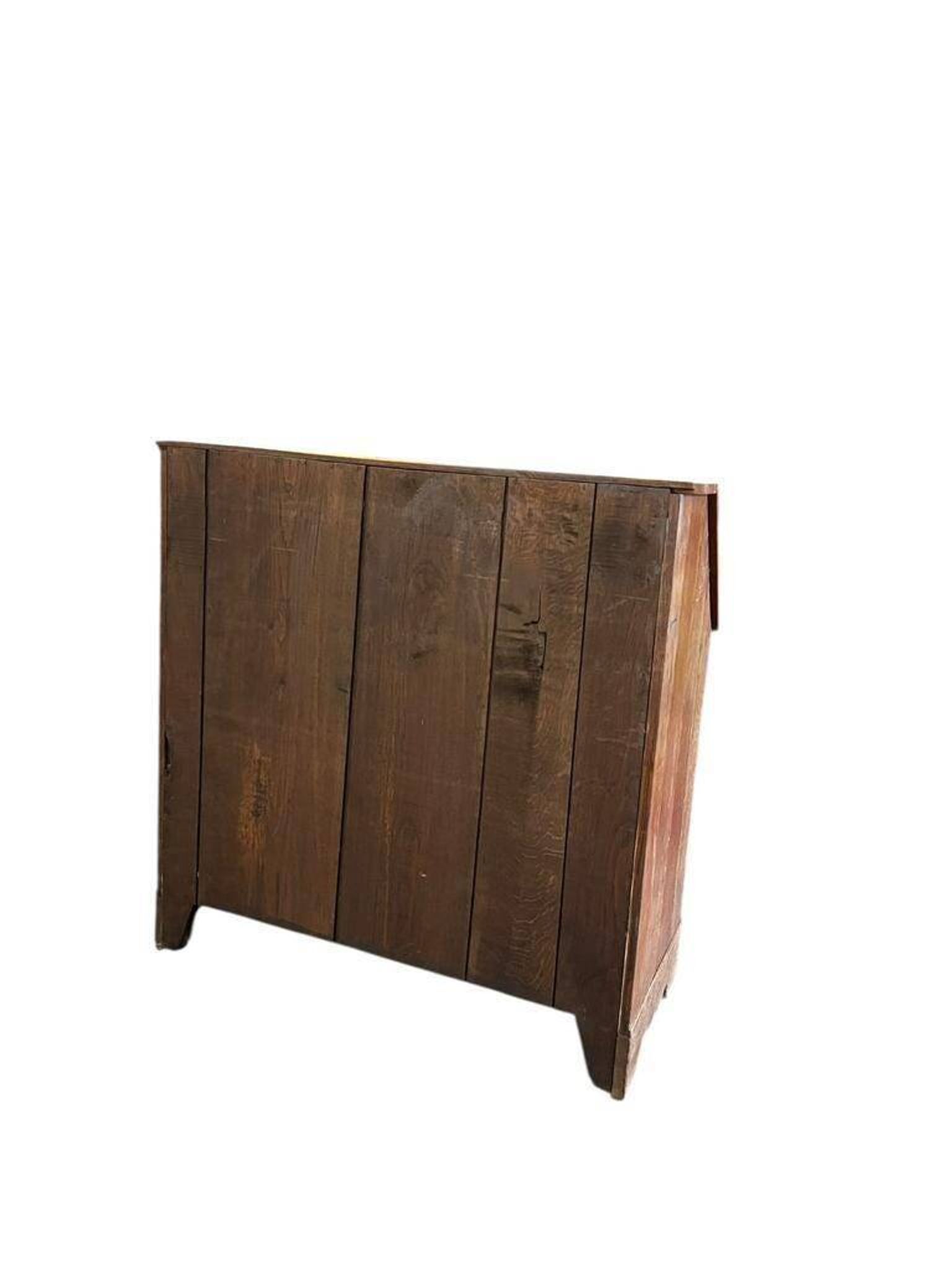 Antique wooden chest of drawers / secretary / desk