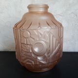 Scailmont art deco glass vase