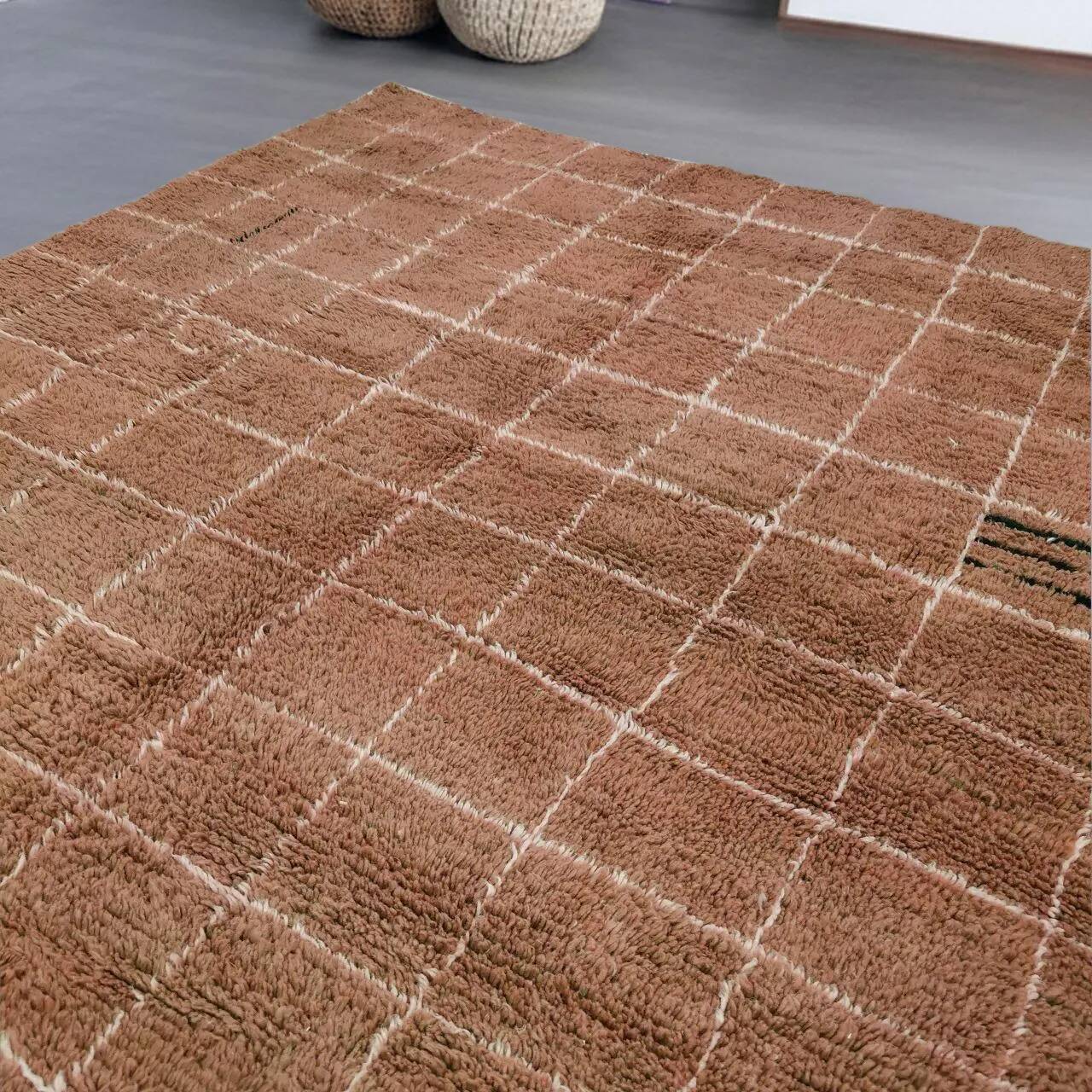 Handwoven Moroccan rug 3 x 2 m