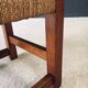 Oak & Rope Travail Populaire Side Chair, Belgium, 1950s
