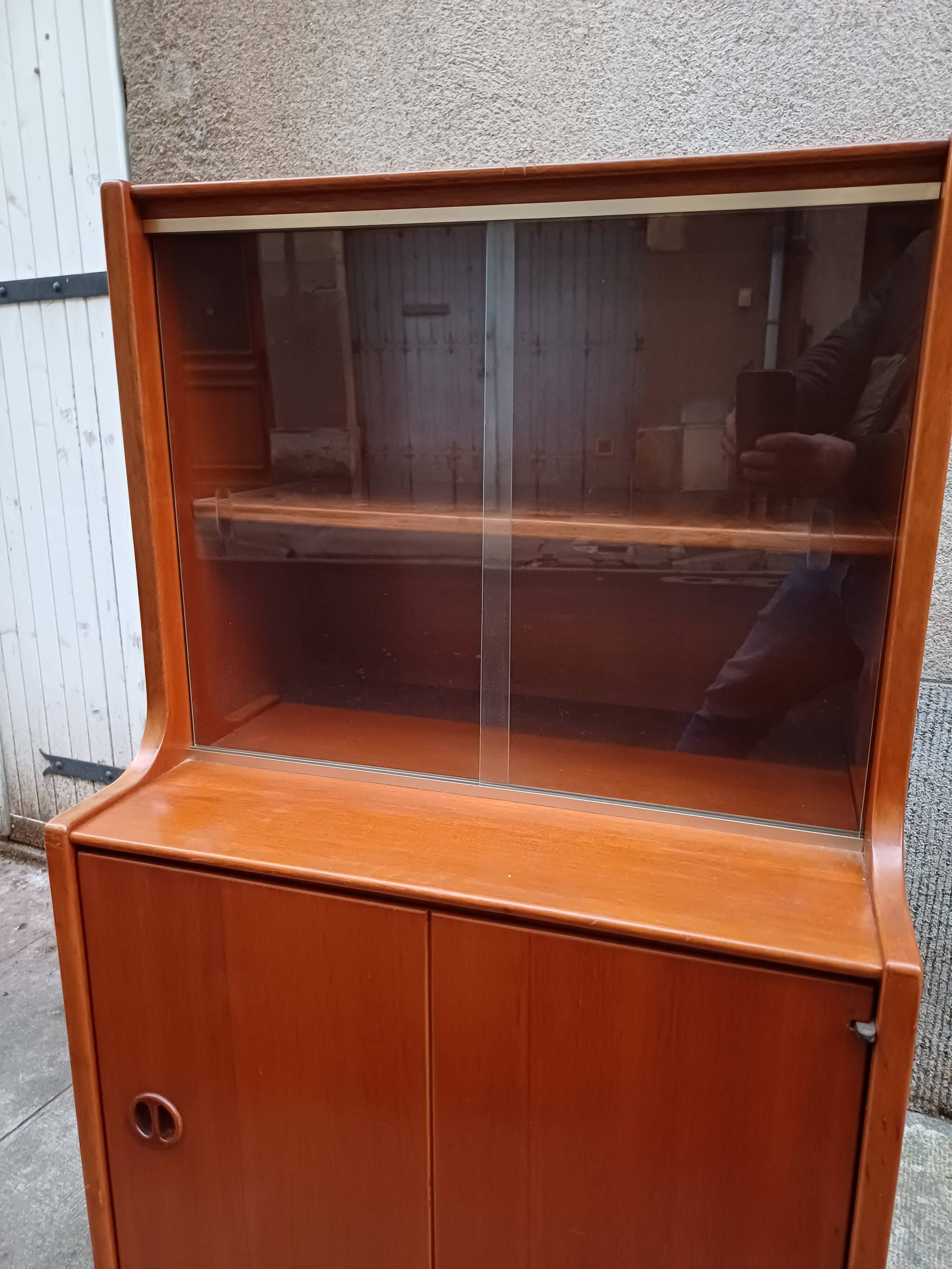 Small piece of furniture Living room bookcase, Jacques Hauville for Roche Bobois