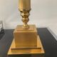 Paire de lampes style Empire en laiton