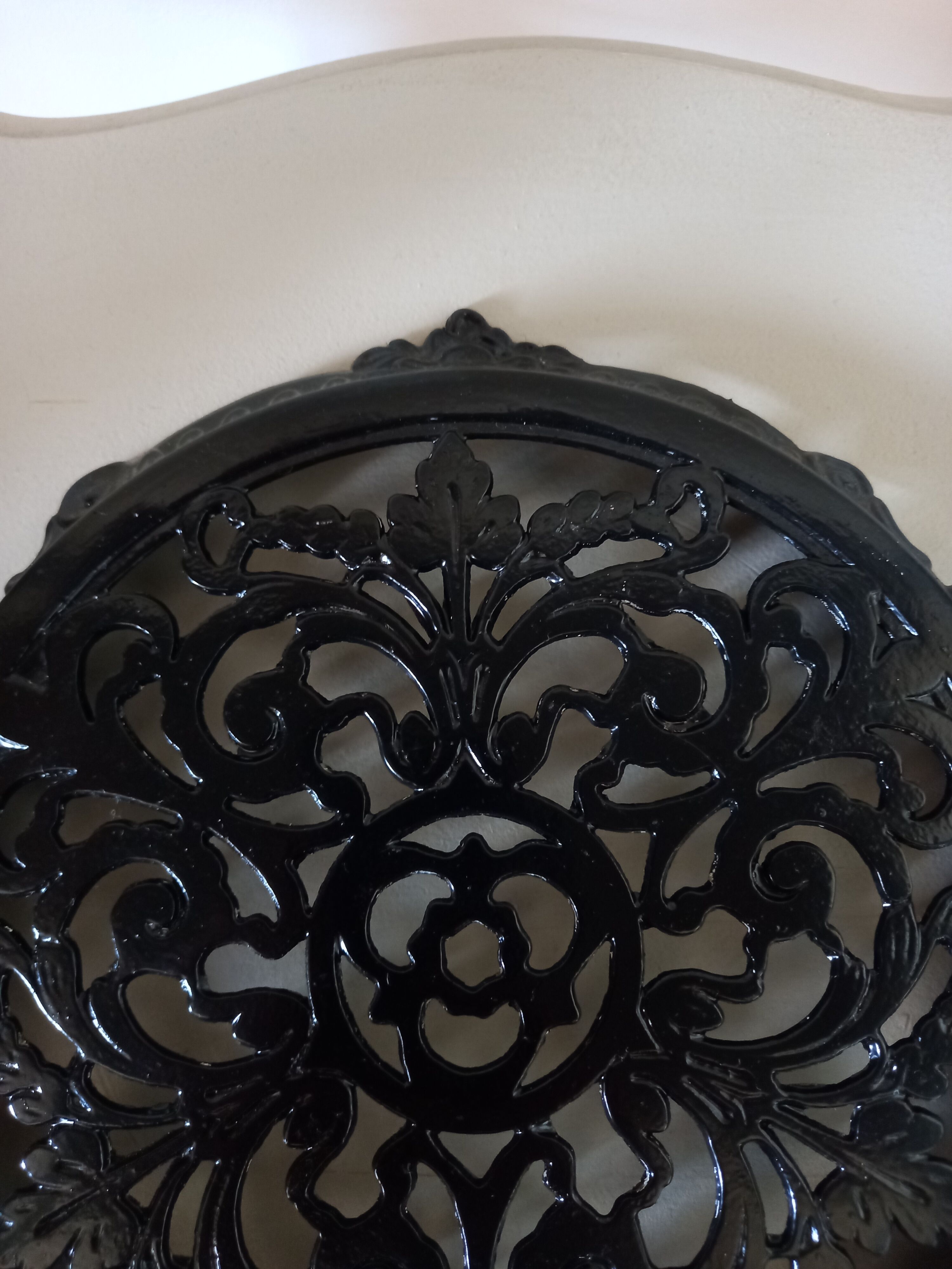 Vintage brass table mat