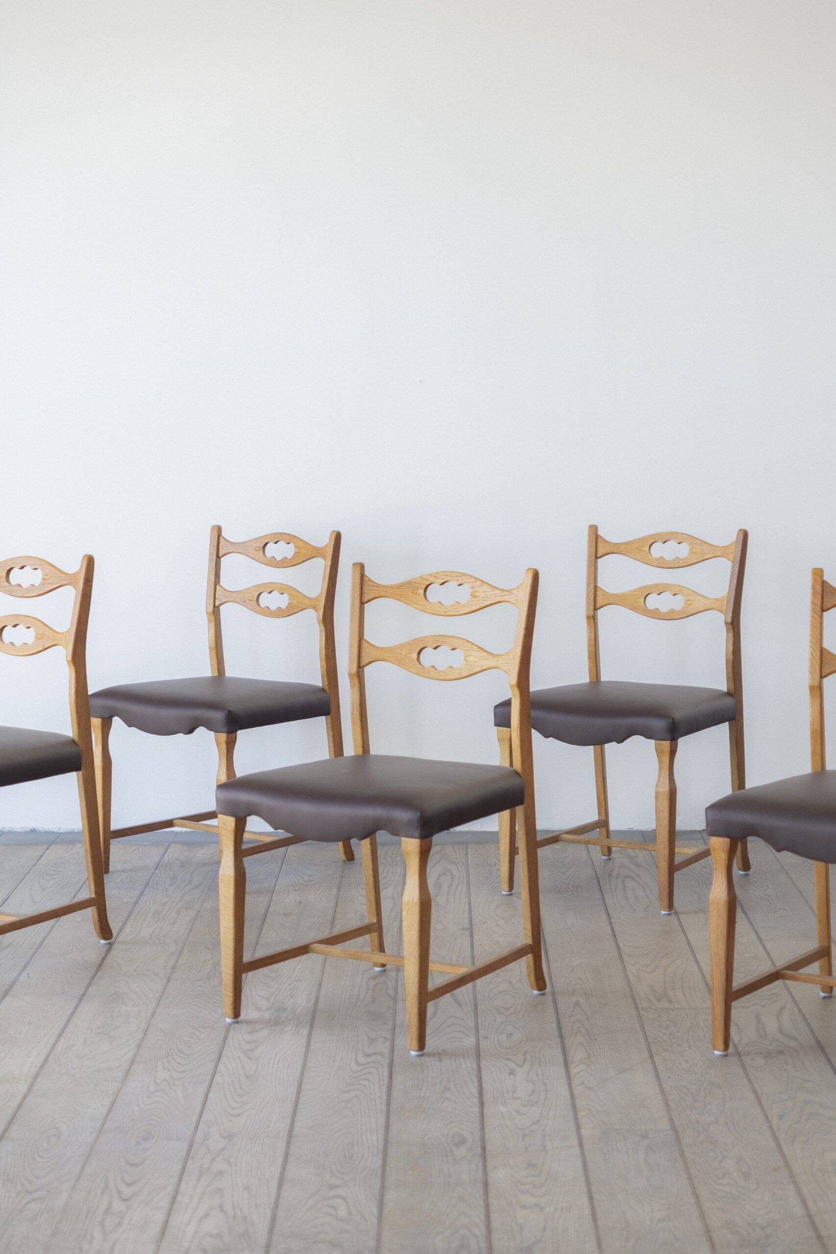 Henning Kjærnulf, dining chair (set of six)