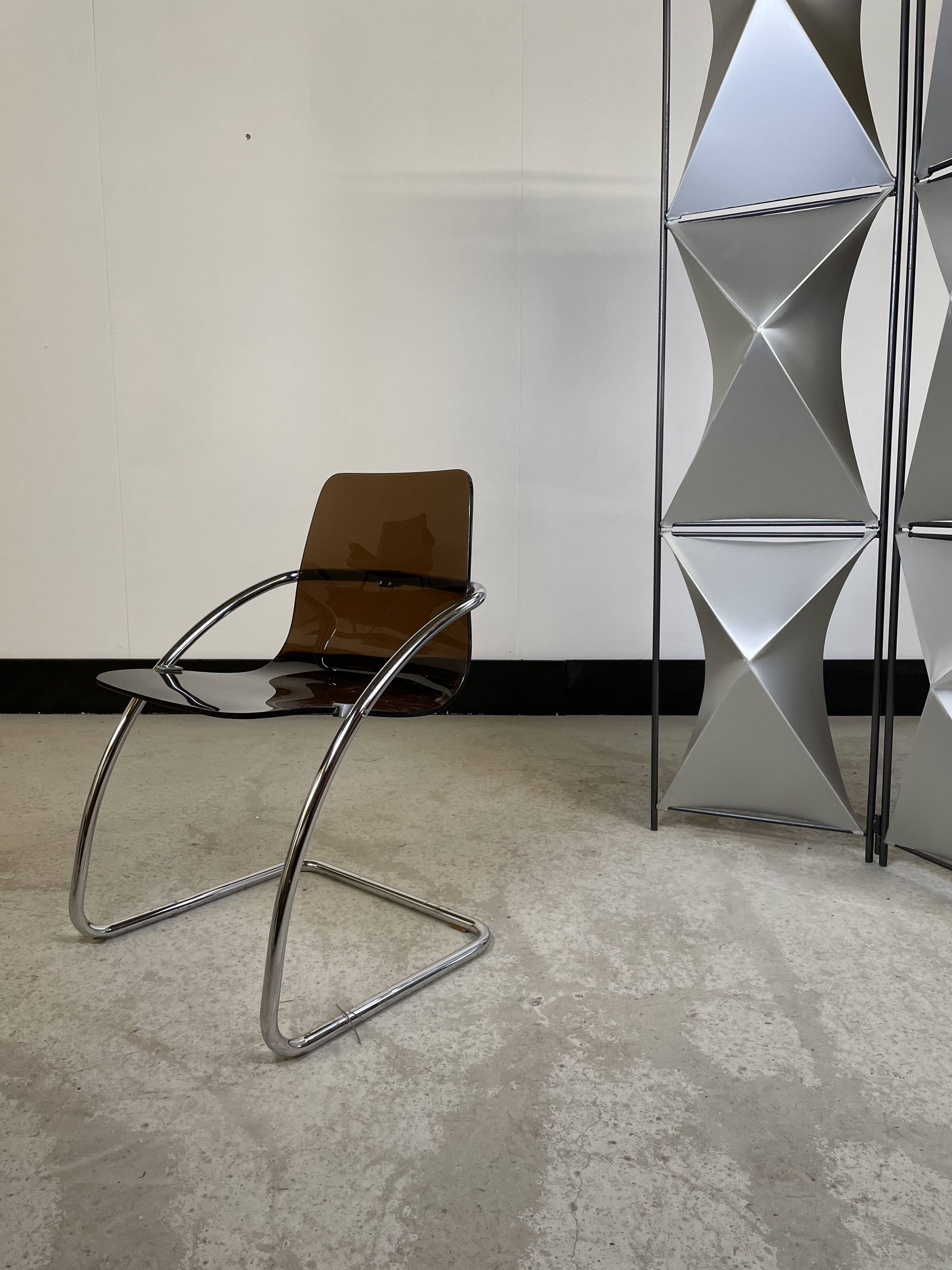 Grand paravent en aluminium