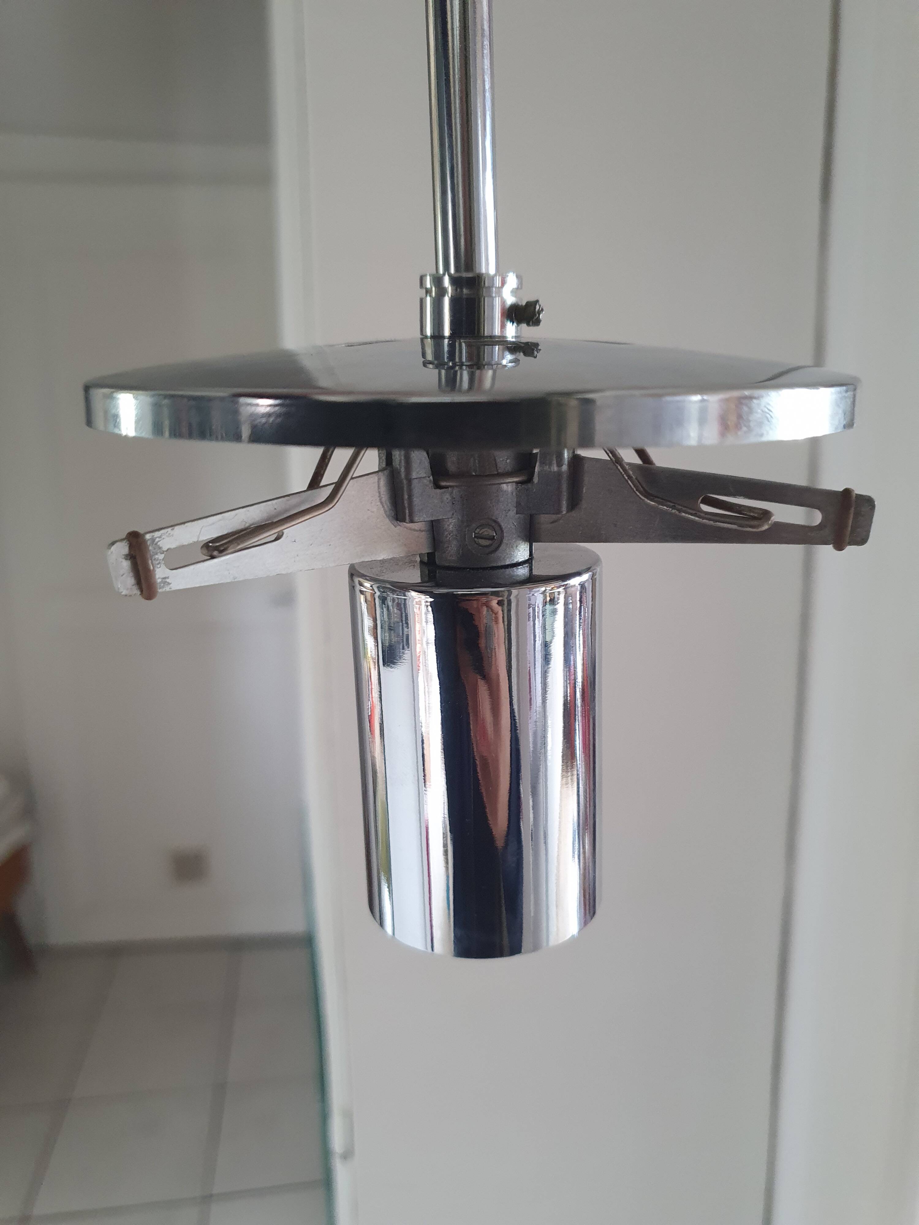 Pendant lamp Space-age Limburg Glasshutte 60s