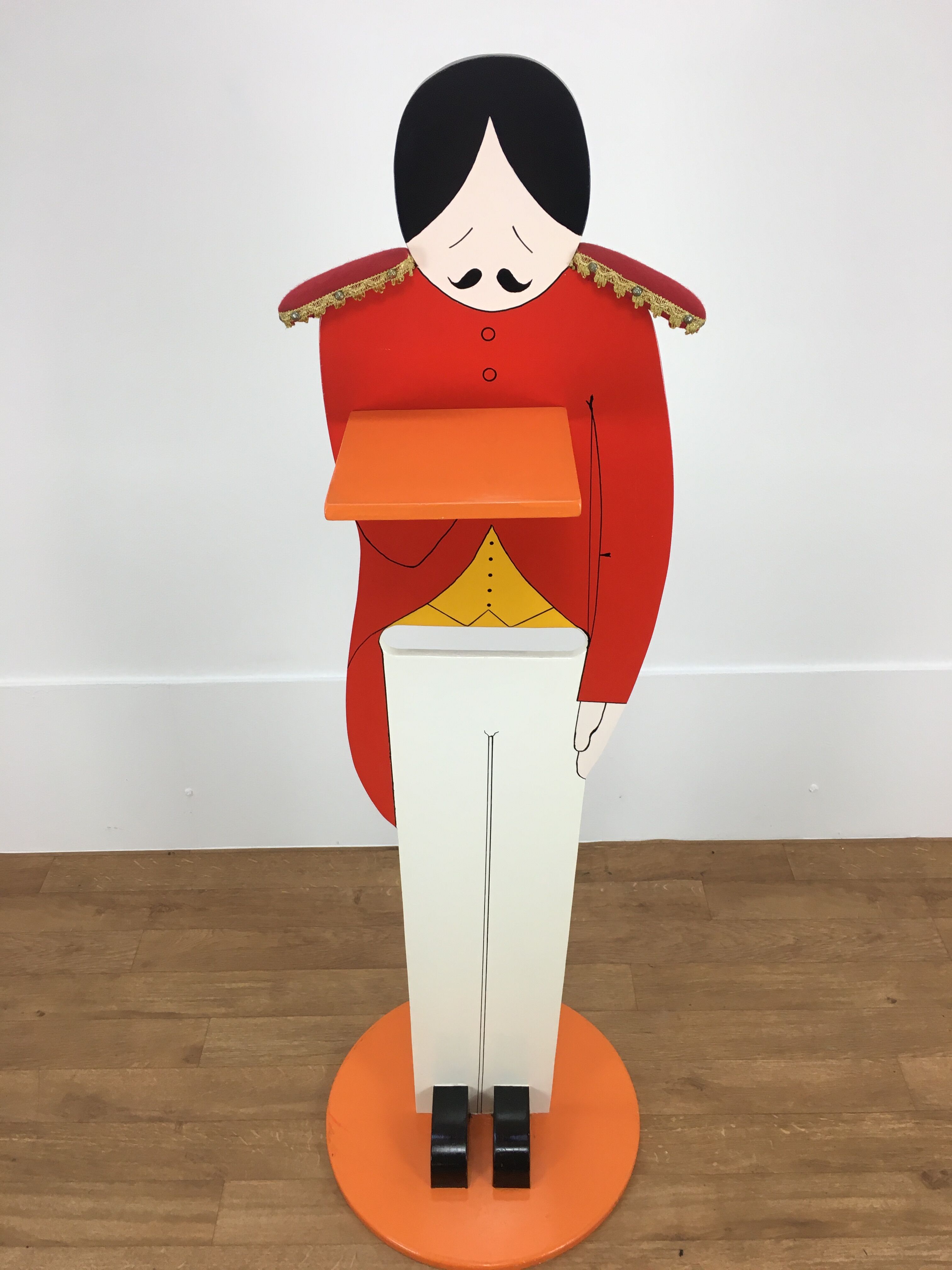 Night valet "Butler" with extravagant style, 60s