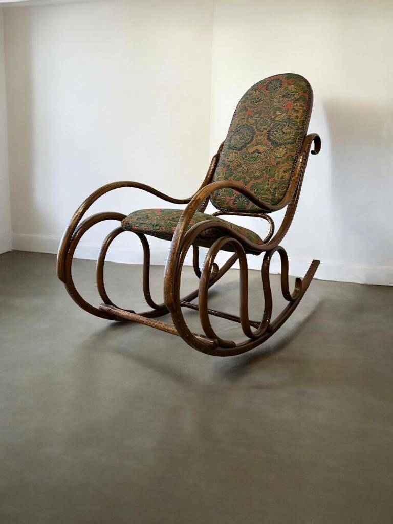 Chaise berçante vintage / rocking chair