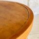 Curved wooden stool by Thonet for FMG Poland, 1930