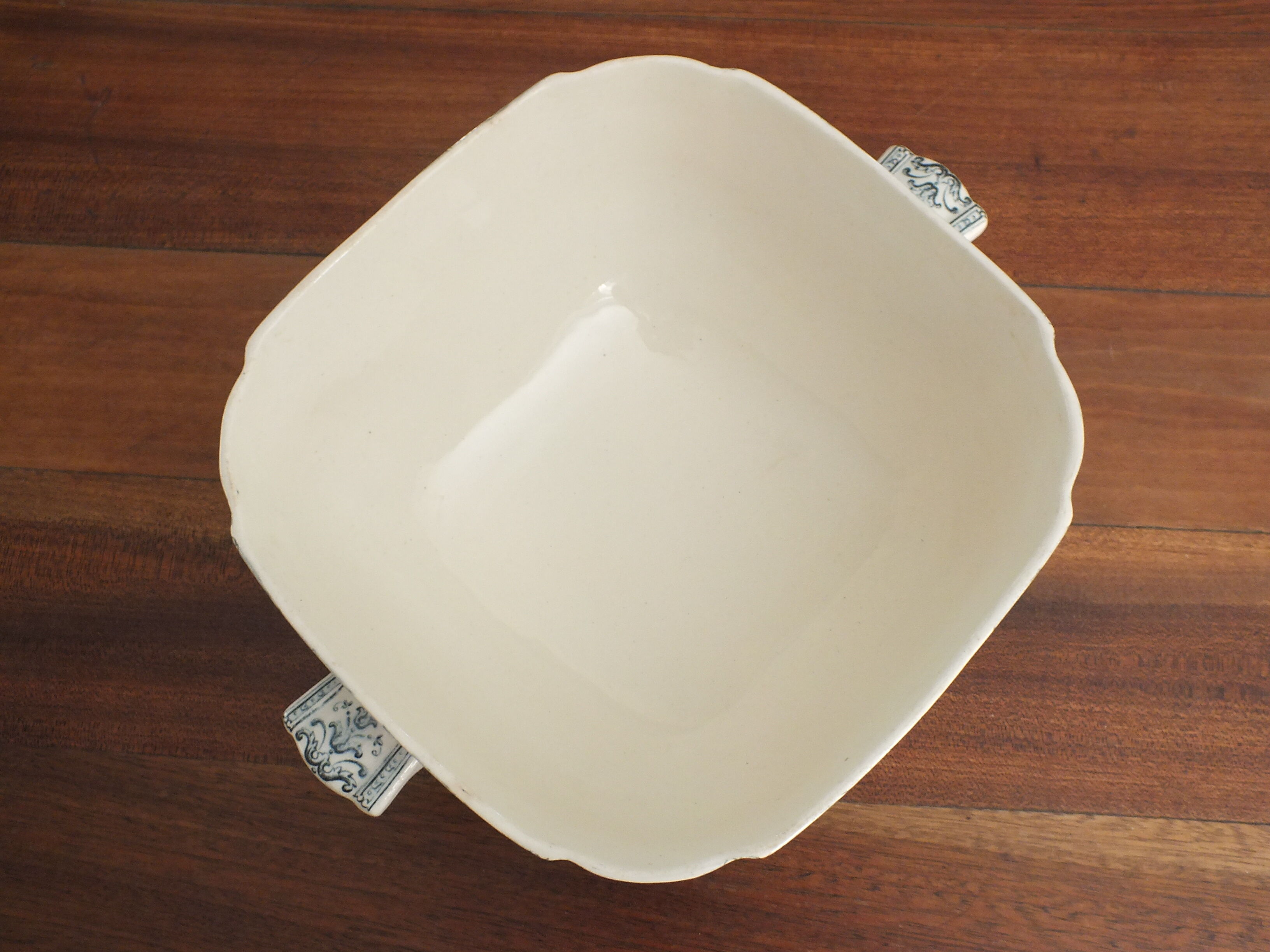 Iron earth tureen Gien XIXth