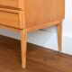 Sideboard in vintage blond oak 1960s