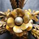 Gilded silver-plated Florentine ceiling lamps wall lamps Banci Florence