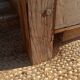 Old workshop bench in solid oak