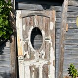 Old wooden door